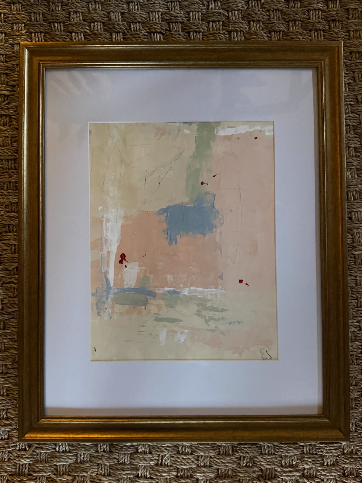 Pink Abstract 1 - Elizabeth Harp Smith