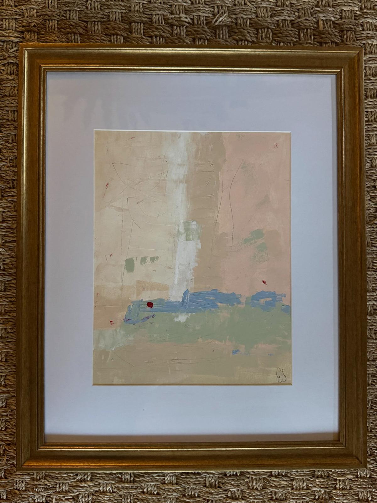 Pink Abstract 2 - Elizabeth Harp Smith
