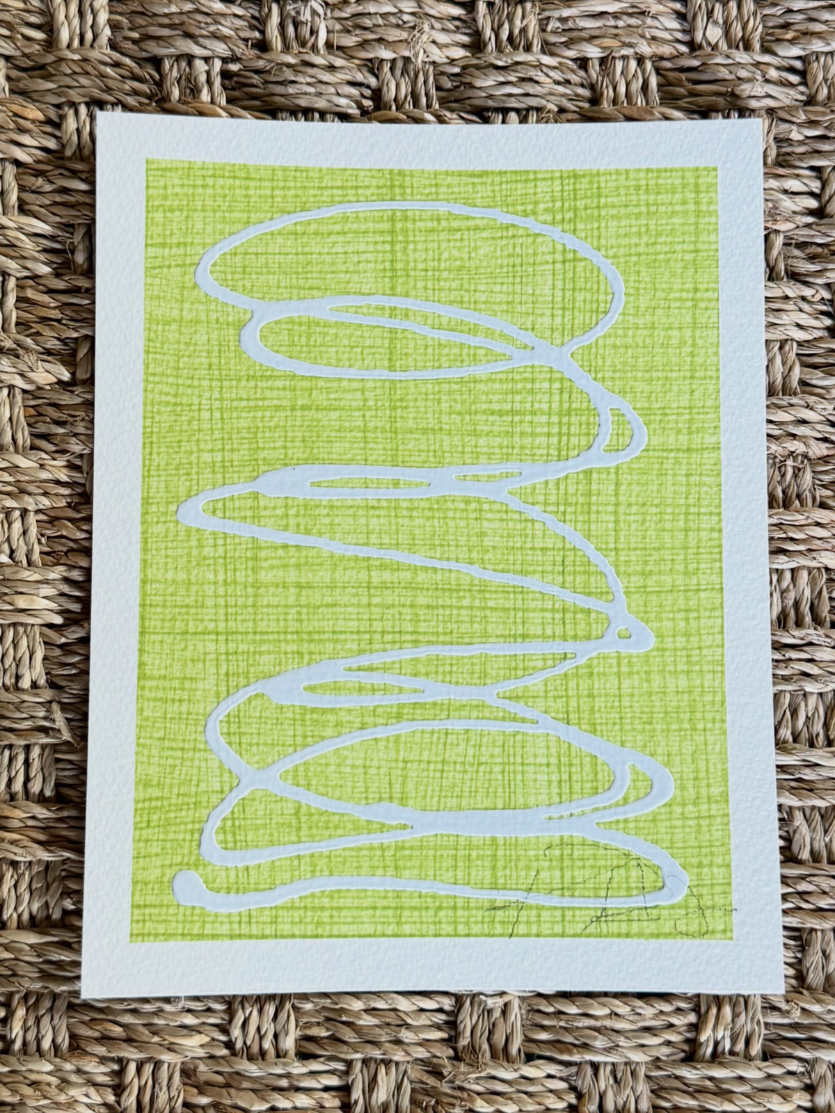 9x7 Lime Brainstorm - Kayce Hughes