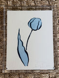 9x7 - Blue Tulip - Kayce Hughes