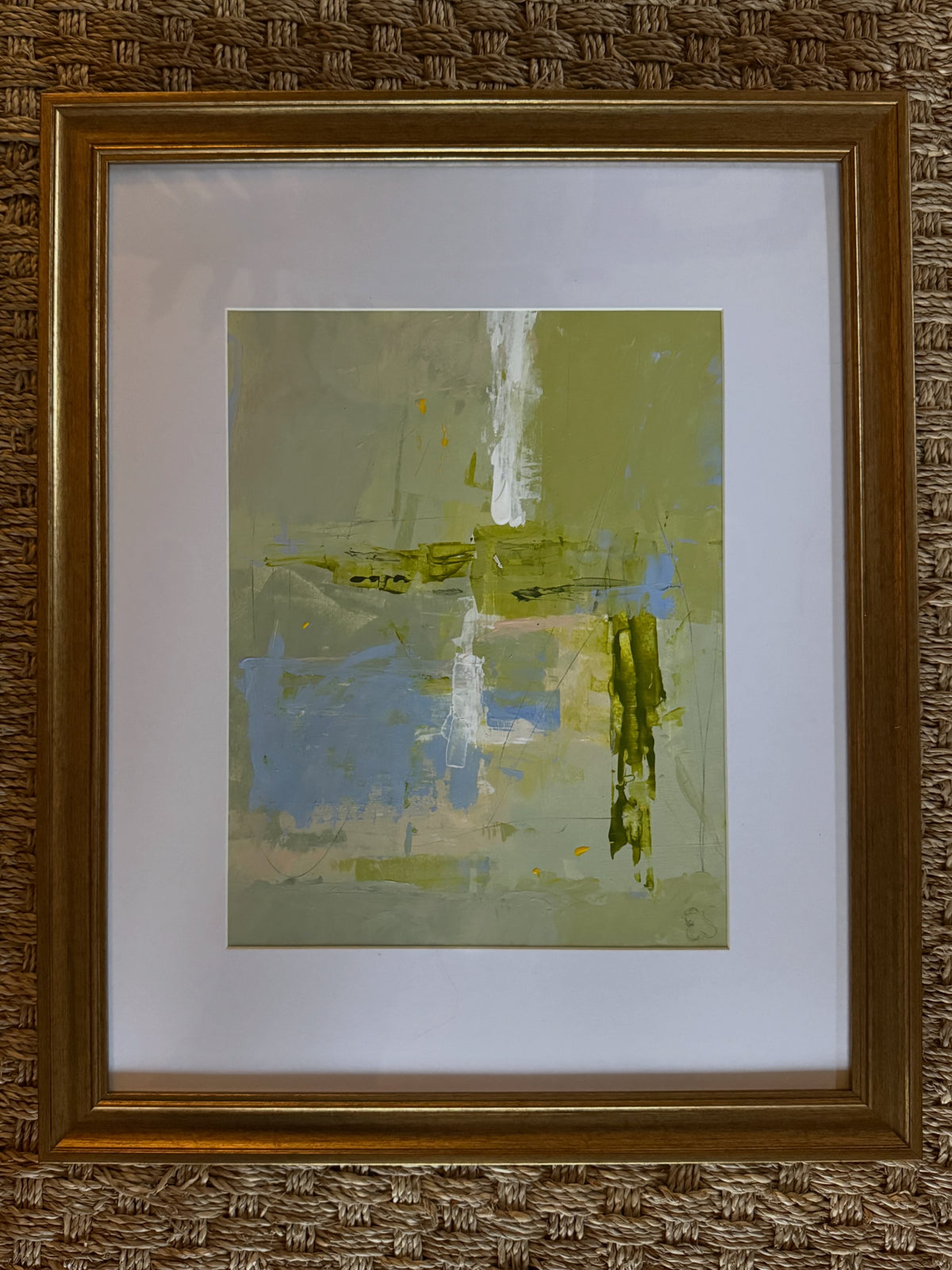 Green Abstract II - Elizabeth Harp Smith